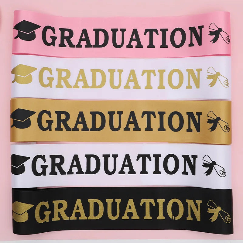 Graduation Season Party Supplies Graduation Season Photo Props Etiquette Sash Graduation Ceremony Sash