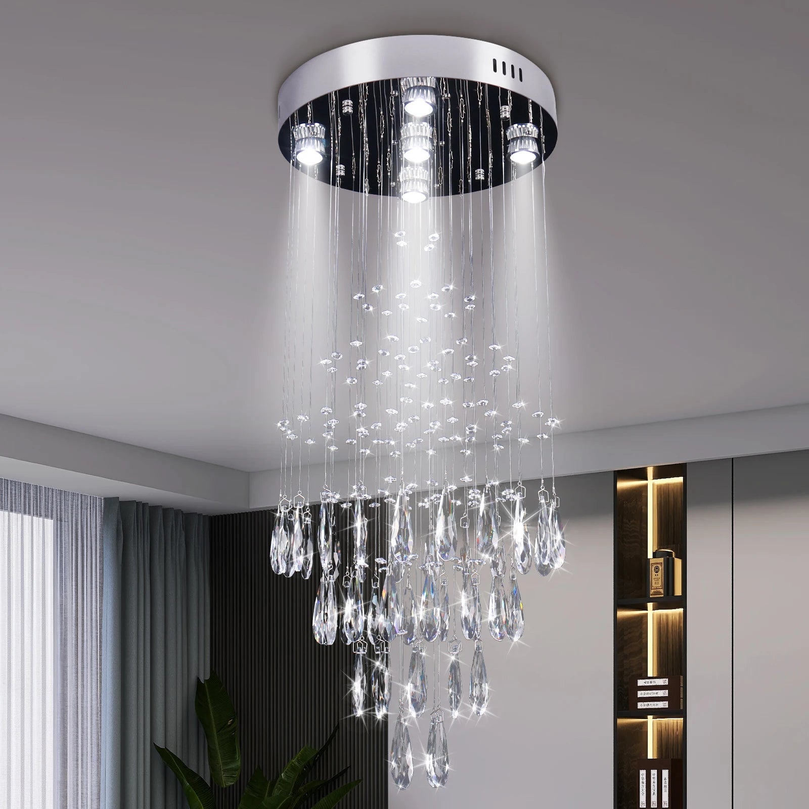 Ceiling Chandelier Pendant Lights Modern Home Decor 5 Bulbs Ceiling Chandelier Lamp