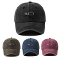 Custom Soft Top Ethnic 100% Washed Cotton Baseball Caps Denim Insufficient Printed Curved 6 Panel Sport Dad Hats