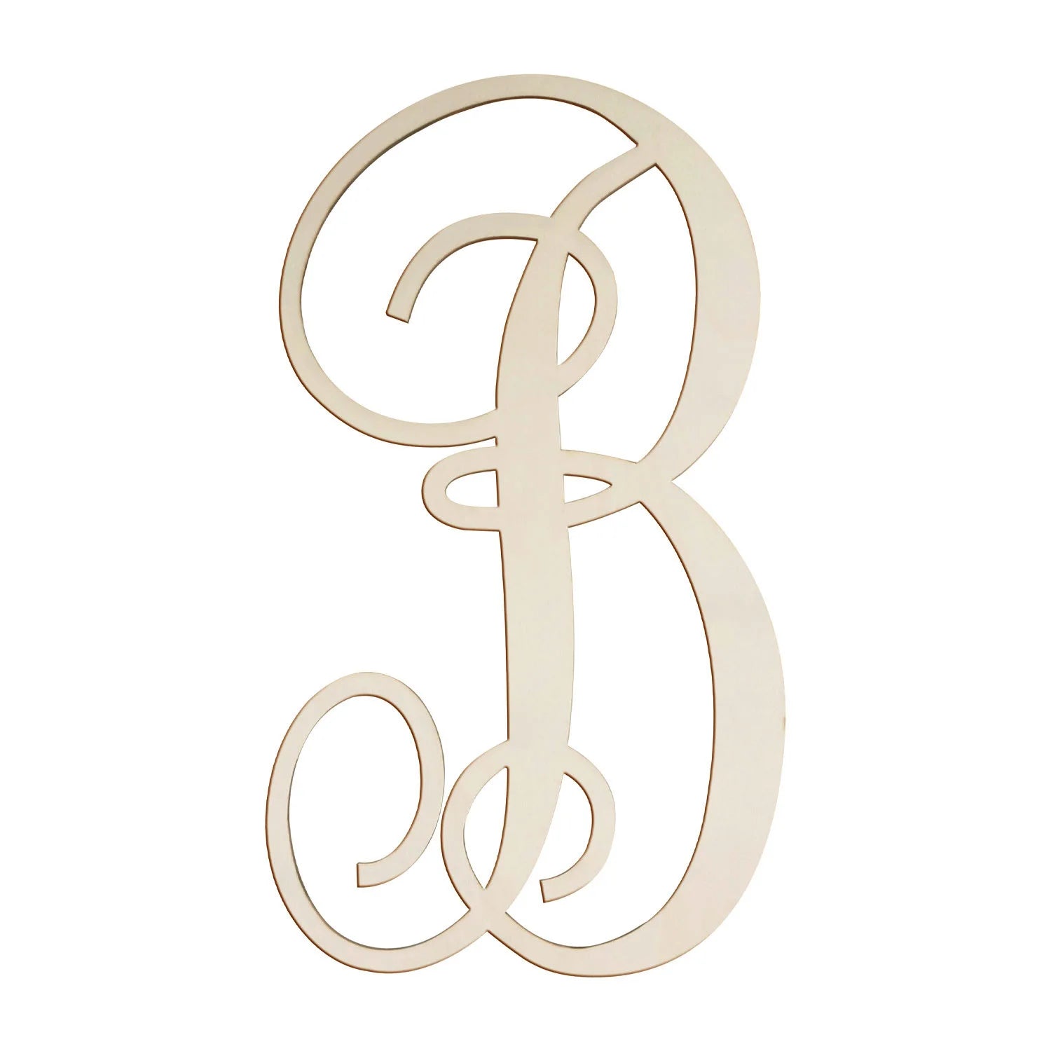 DIY Painting Door Hanger Wall Decor Alphabet Birthday Wedding Decoration Calligraphy Vine Monogram Wood Letters