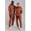 High Quality Two Piece Jogger Pants Set Unisex Heavyweight Fleece Winter Custom Slim Fitness Pullover Hoodies Set Men