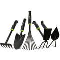 KSEIBI Professional Garden Tools ( Trowel Transplanted Leaf Rake Harrow Cultivator / Hoe )