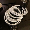 Korean Version Pearl Headband Princess Temperament All-match Retro Hair Headdress Super fairy Net Celebrity