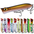 Wholesale PO032 8.3cm 11g Artificial Hard Plastic Baits Top Water Floating Popper Fishing Lures