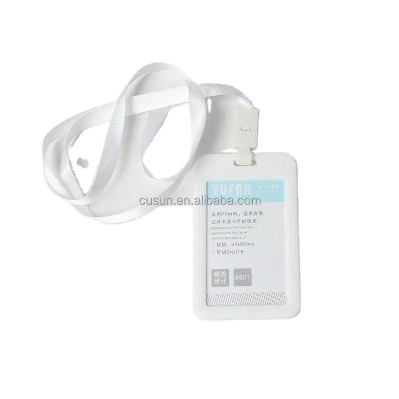 Factory Price Colorful Plastic Credit Id Card Badge Holder