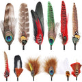 Wholesale Vintage Hat Pin Hat Feathers Accessories Fedora Cowboy Millinery Decorative Feathers for Hat Decoration