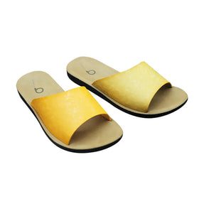 Colorful Microfiber Women's Platform Slip-On Slippers Sandals Summer Layered Design Simple Versatile for Casual Fashionable Wear