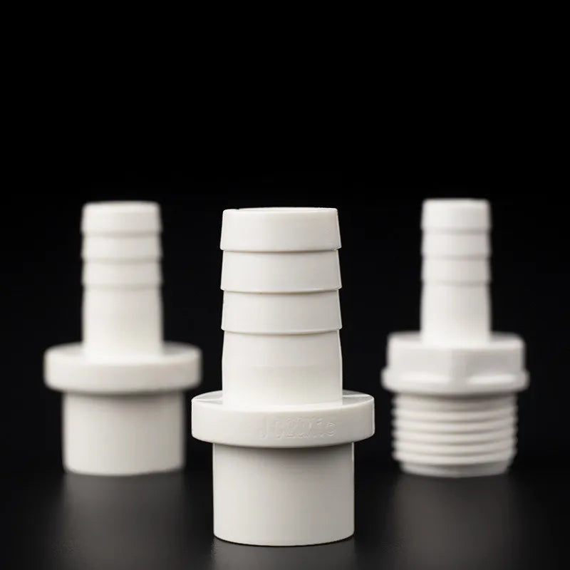 Wholesale PVC Aquarium Accessories Waterproof Pipe Joint for Fish Tank Straight Tank Connector