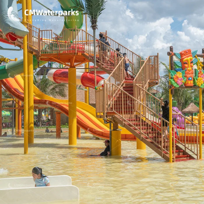New Design Children Outdoor Theme Water House Kids Water Park Playground