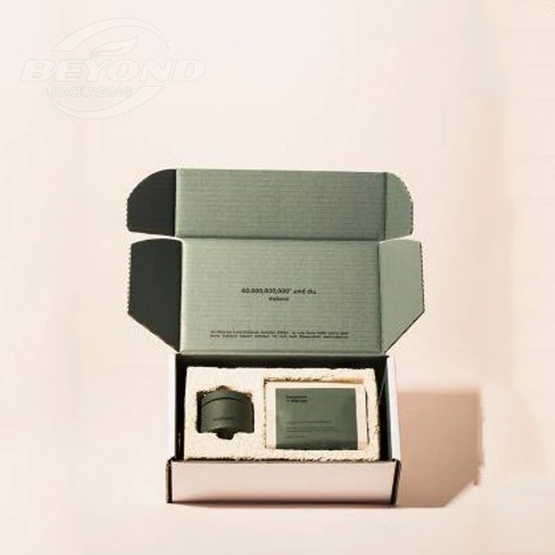 Custom Cosmetics Boxes Luxury Corrugated Paper Mailer Various Size Packaging Boxes for Cosmetic Sets Makeup Storage