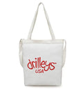 Custom Logo Cotton Canvas Crossbody Shopper Bags Multi-Color Tote Traveler Shoulder Bags with Logo