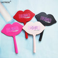 New Arrival Lip Shape Cosmetic Mirror Single Side Pocket Mirror Handheld Makeup Mirrors for Women