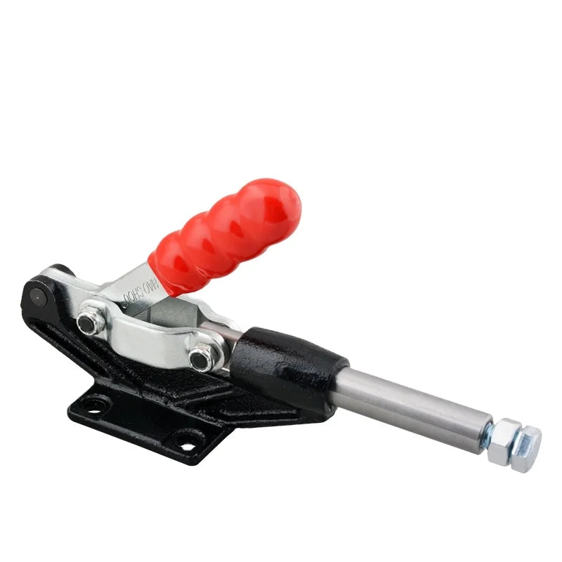 HS-304-HM 680kg/1500LB Hold Force HS Haoshou Clamp  Push Pull Down Adjustable Straight Line Toggle Clamp for Jig Fixture