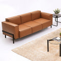 MIGE European Style Modern Modular Cheap Leather Office Sofa Set Designs Office Sofa