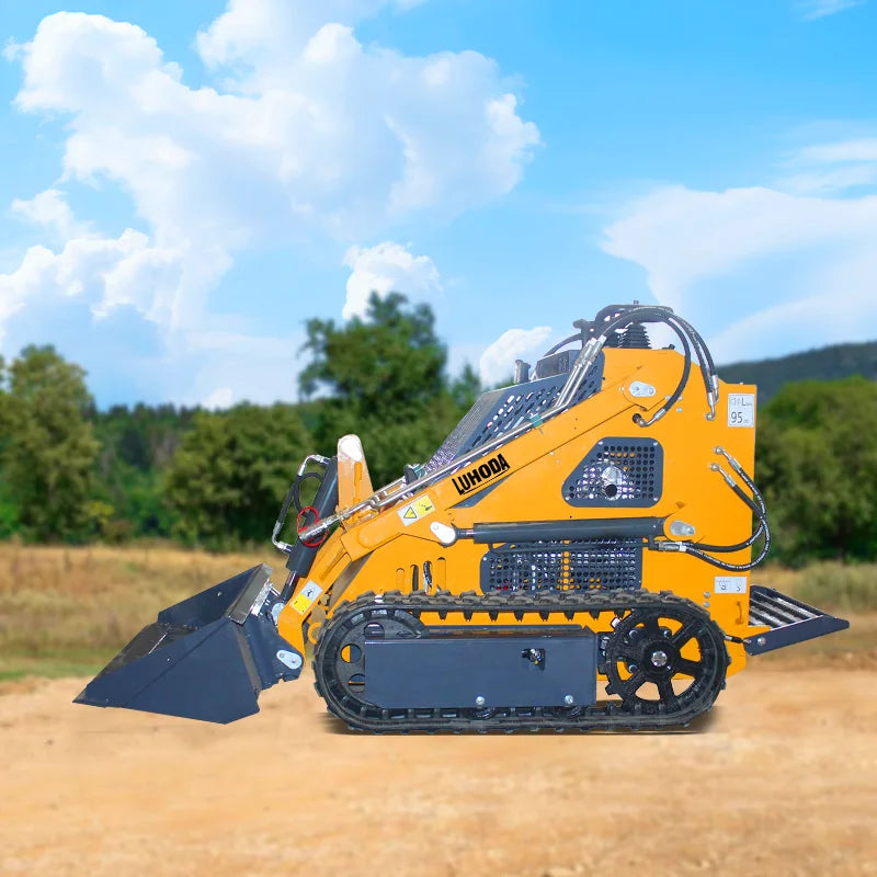 Mini Skid Steer Diesel Loader Stand Free Shipping Cheap Price with Bucket Attachments Engine Core Component