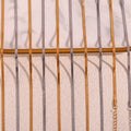 Dreamshow Minimalist PVD Gold Plated Chain Jewelry Stainless Steel Blade Chain Necklace Fashion Jewelry Body Chain