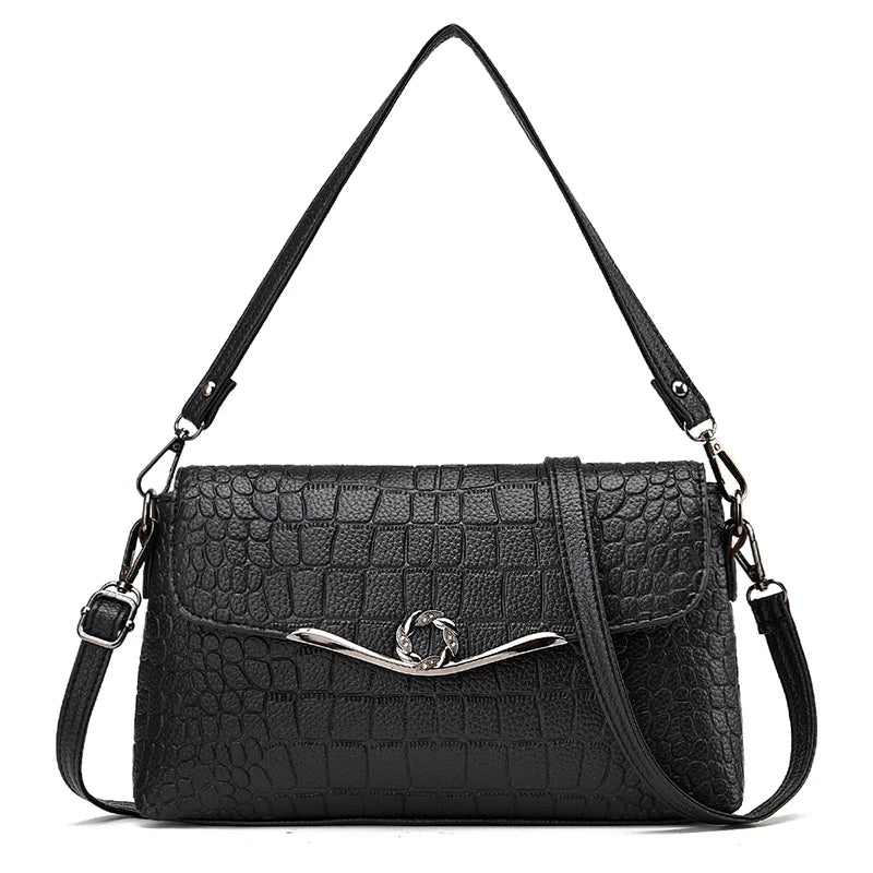 2022 Factory New Simple High Quality Shoulder Bag alligator Fashion Ladies Cross Body Bag Custom Wholesale Women Bags
