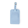 Handmade Personalized Genuine Leather Business Travel Luggage Tag Custom Logo Suitcase Tags With Privacy Cover
