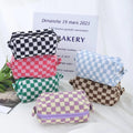 Terry Towel Polyester Zipper Fashion Candy Storage for Bags Pencil Case Makeup Cosmetic Bag