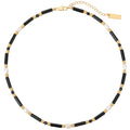 Original Jewelry Natural Freshwater Pearl Black Natural Stone Bamboo Beads Necklace Women Fashion Jewelry Factory Wholesale