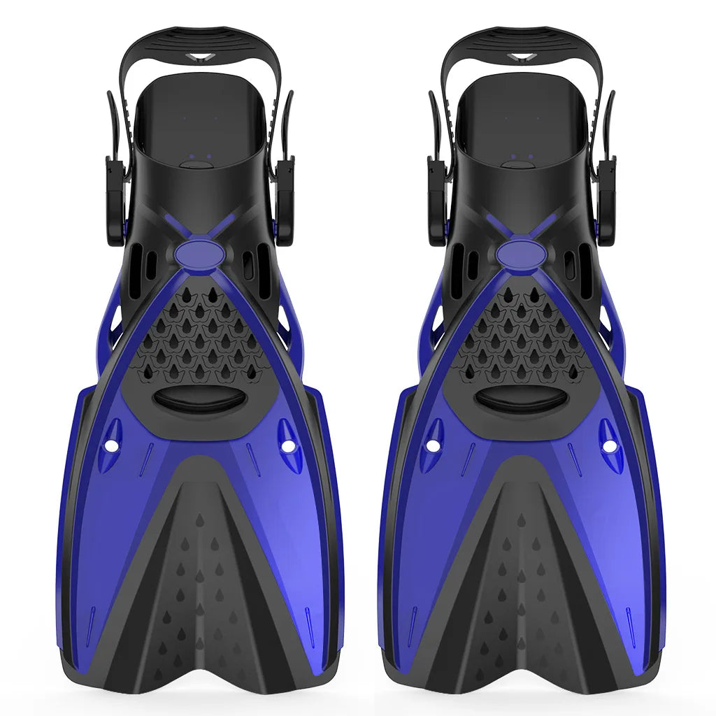Customized CE Certified Open Foot Diving Flippers Adult Adjustable Diving Fins Snorkeling Swimming Fins