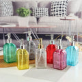 Luxury Glass Liquid Soap Pump Bottle 500 ml Dispenser Bottles for Body Wash Hand Soap Empty Shampoo Lotion Bottles