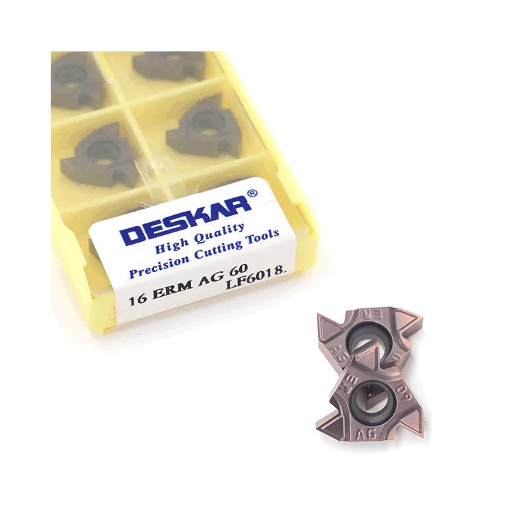 For 16 ERM AG 60 LF6018 CVD Coated Tungsten Carbide Thread Inserts OEM CNC Blade Lathe Cutter Tool