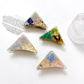 MIO New Shape Triangle Hair Claw Acetate Tri-color Multicolour 7cm Length Hair Claw Clips Hair Accessories for Women Girls