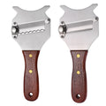 Adjustable Thickness Black White Truffle Chipper Metal Scrapers for Chipping Chocolate Cheese Utensils for Slicing Truffles