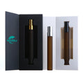 Fancy 10ml Thin Tall Fine Mist Cosmetic Packaging Small Portable Frosted Amber Perfume Spray Bottle Glass Perfume Bottles