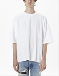 Wholesale White T-shirts Polyester and Cotton Designer t Shirts Men's Cotton T-shirt Wholesale Custom Fashion