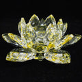 MH-H00101 Wholesale Crystal Lotus Flower Crafts