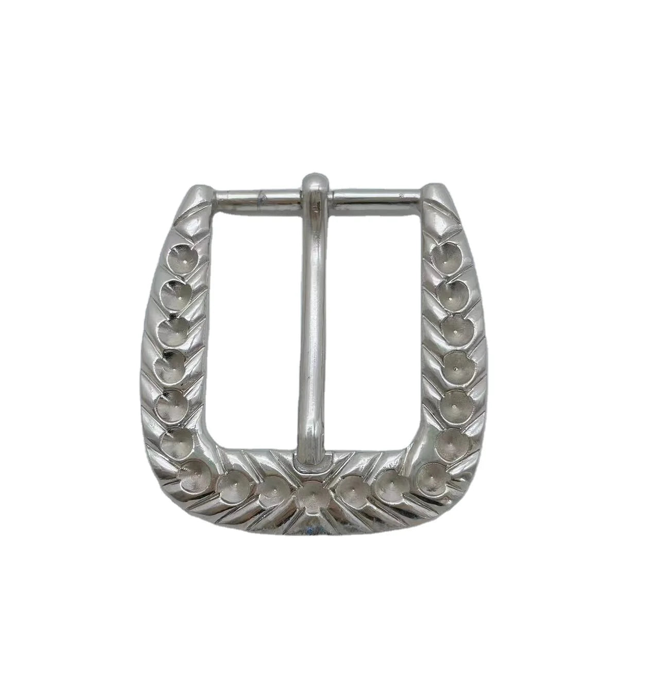 Western Style Pin Zinc Alloy Belt Buckle Cowboy Design 35mm Buckle for Men