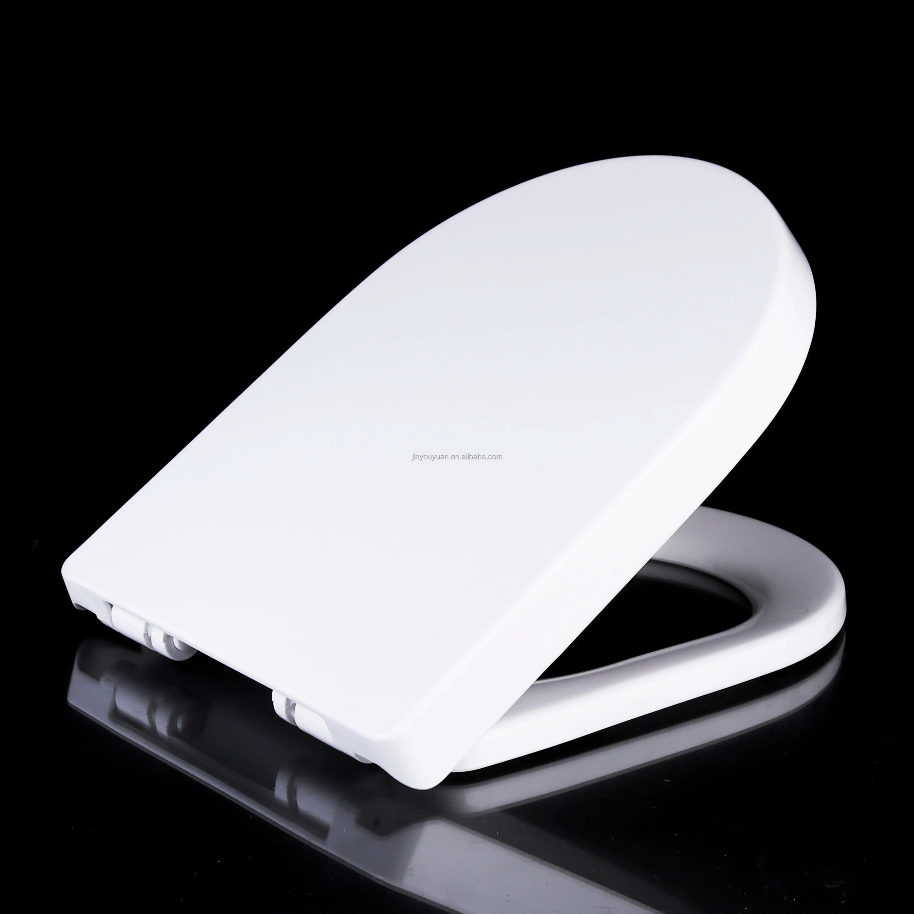 D Shape Sanitary Ware Bathroom Wc Seat Covers Soft Close Toilet Seat Customized