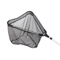 Selco 6M Trout Fishing Landing Net with Polyester Fiber Burl Wood Handle Multifilament Style Double Knot Type