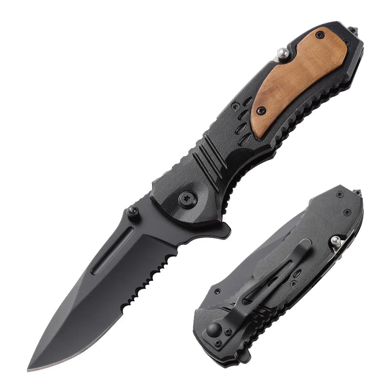 Hot Selling Customized Multifunctional Folding Pocket Knife Suitable for Daily Carrying Outdoor Camping Survival Knife