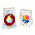 Fast Delivery Holographic Mylar Ziplock Bags Gravure Printing Small Resealable Packaging for Earrings Food Grade Moisture Proof