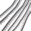 Factory Wholesale Sewing Woven Buttonhole Round Elastic Cords Making Sweater Collar Loop
