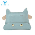 Sky Blue Genuine Leather Coin Purse for Girls High Quality with Animal Buckle Closure Customizable Factory Price