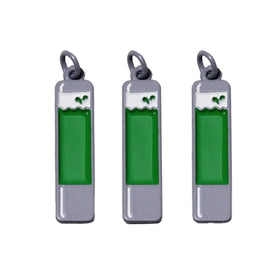 Custom Handmade Enamel Letter Charms Making Rectangle Shape Metal Engraved Name Pendant Necklace Decorative Logo Tags for Bangle