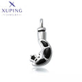 35188 XUPING JEWELRY Black Gun Color Wholesale Stainless Steel Neutral Custom Fine Fashion Jewelry Pendants Charms