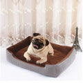 Custom Waterproof Breathable Dog Bed Oxford Fabric Bolster Pet Dog Beds