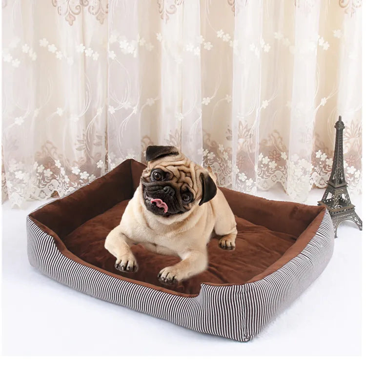 Custom Waterproof Breathable Dog Bed Oxford Fabric Bolster Pet Dog Beds