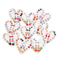 Rinhoo 12 Pairs Tiny Stud Earrings Set Rhinestone Pearl Star Flower Avocado Kiwi Fruit Heart Earring Women Girl Cute Ear Jewelry