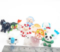 Popular Creative Folk Art Bubble Fish Lampwork Handmade Colored Glass Figurine-Wedding Gift