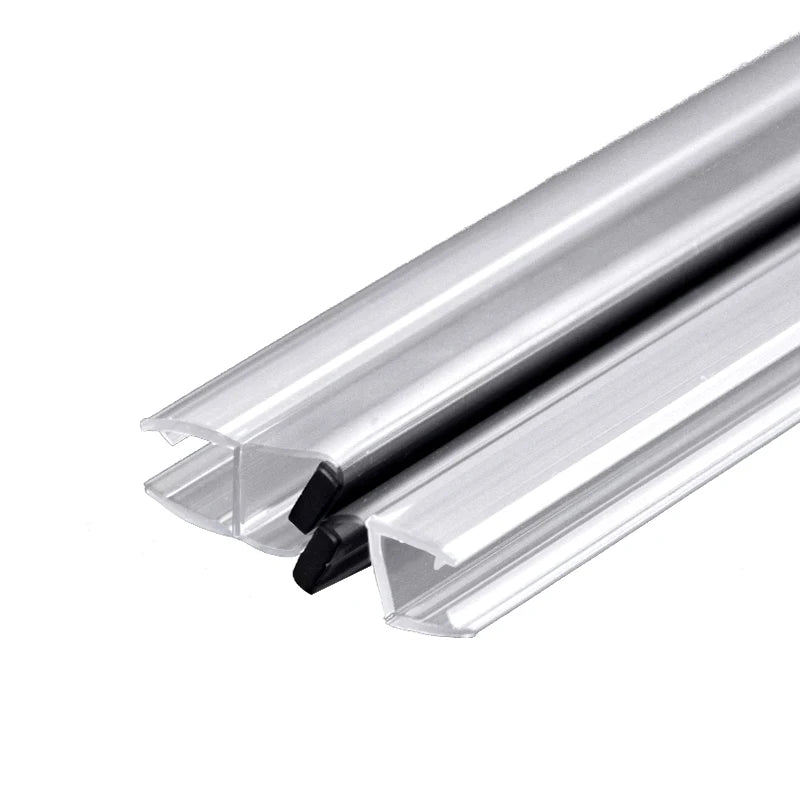 High Grade Bathroom PVC Rubber Waterproof Seal Strip for Shower Door Sliding Glass Door