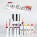 12 Colors Painting Gel Nails Set Glow in Dark Gel Line Polish Kit 3D Drawing Nail Art Gel Set