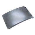 35mm Smooth Surface Zinc Alloy Minimalist Rectangle Belt Buckles Genuine Soft Leather for Men