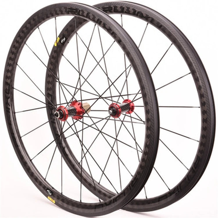 Optimal Performance 700C 38mm 50mm Carbon Fiber Road Bike Wheels with V/C Brake Wheelset