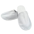 Cheap Grey Disposable Hospital Slipper SPA slippers EPE Sole Dense Non-woven Fabric Slippers Closed Toe
